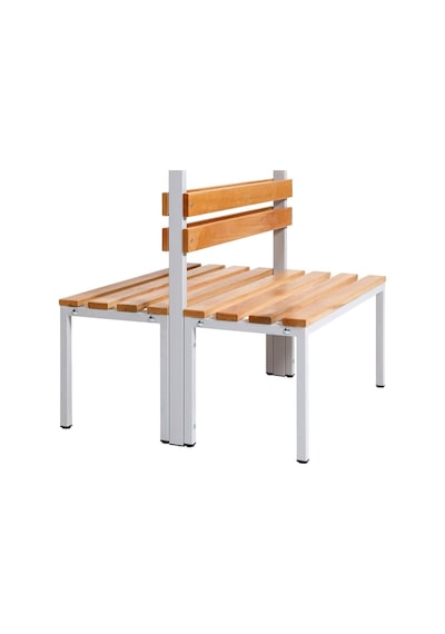 Ayakkabılıksız 4 Ayaklı Çift Taraflı Bank, Kanca Şeritli Bank, 10 Kanca, 100x85x170 Cm, Spor Nankı