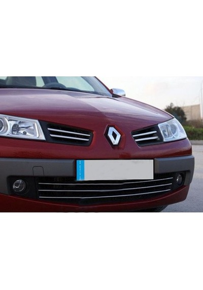 Renault Megane 2 Krom Ön Panjur 4 Parça 2006-2010 N11.17516