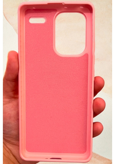 Redmi Note 13 Pro Plus Yıldız Tozu Premium Pembe Silikon Kılıf
