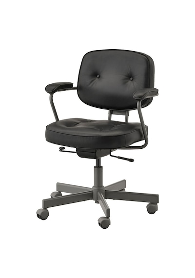 Alefjäll Çalışma Sandalyesi, Glose Siyah Ergonomik Siyah Alefjäll Çalışma Sandalyesi, Glose Siyah Ergonomik Siyah
