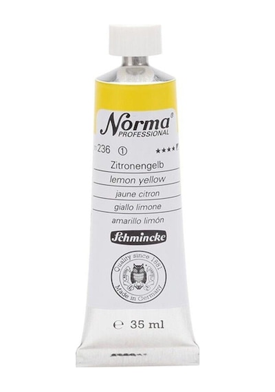 Schmincke Norma Profesyonel Yağlı Boya 35 ML 236 Lemon Yellow
