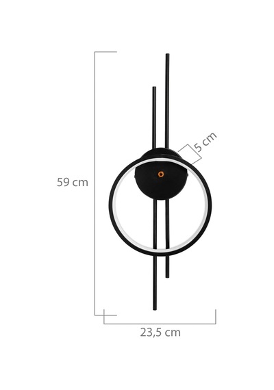 Nzl-a-3 Ledli Aplik Çok Renkli