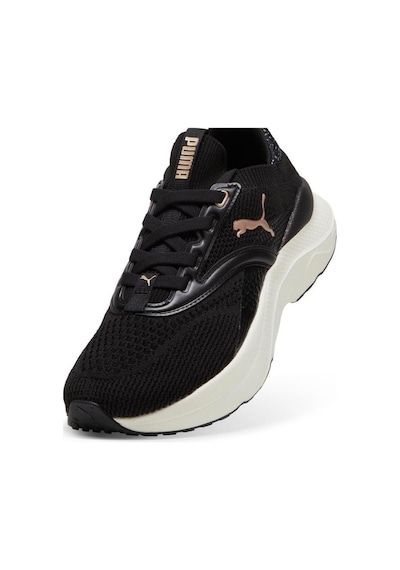 Puma Softride Mayve Leopard Wns Kadın Koşu Ayakkabısı Siyah 31016201 Siyah