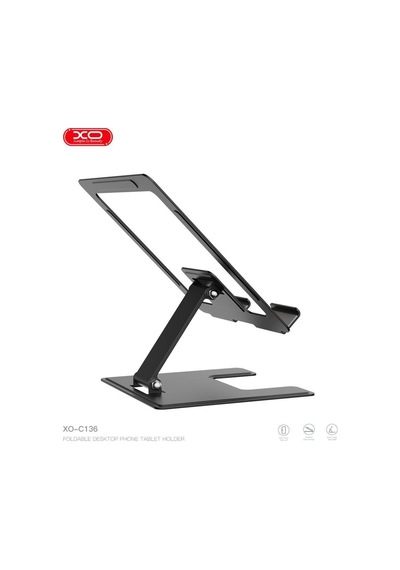Isıya Dayanıklı Katlanır Stant Hafif Tutucu Xo C136 Katlanabilir Metal Tablet Ve Telefon Standı
