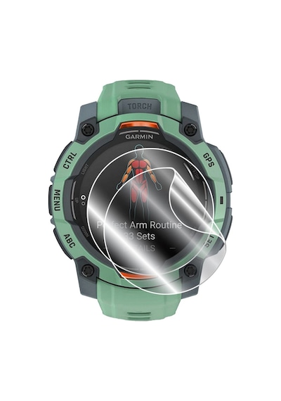 Garmın Instinct 3 45 Mm İle Uyumlu Ipg Hydrogel Ekran Koruyucu 2 Adet