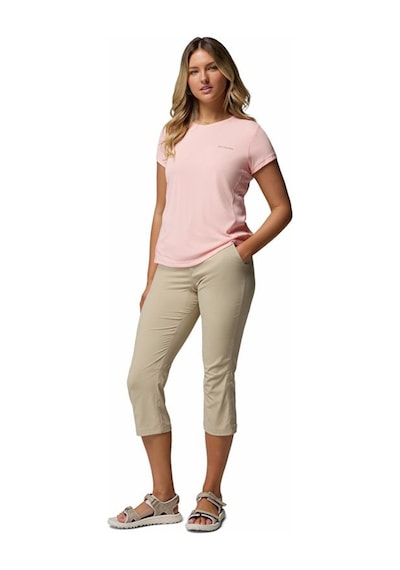 Columbia Zero Rules Light Kadın Teknik Kısa Kollu T-shirt Al8532 Pembe