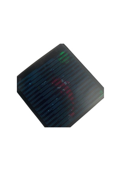 Bluetooth Lu Telefon Kontrollü Çanta Ekranı S3264 Flexible Matrix Led Ekran 5v 64 64 Dots 250 250mm