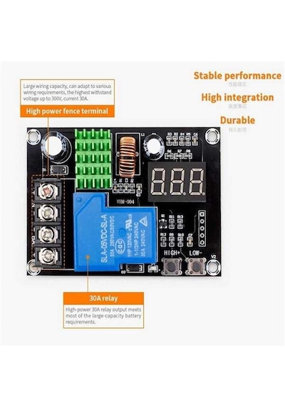 Vhm-004 6-60V Lityum Pil - Akü Şarj Kontrol Devresi