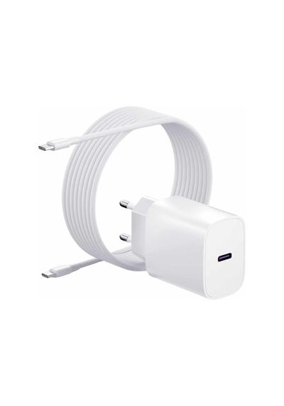 Type-c Hızlı Şarj Özellikli Cihazı Usb-c Kablo Dahil -