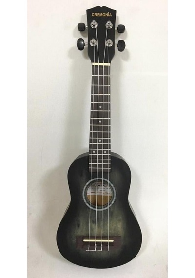 Cremonia Au-ho1a-21bk Soprano Ukulele 21 İnç Mat Siyah