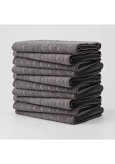 Orret Home 3 Adet Mikrofiber Kareli Mutfak Bezi, 40x40 Cm, Leke Ve Koku Tutmaz, 1100 Gsm, Deterjanla Kullanıma Uygun, O Diğer