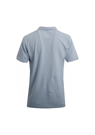 Uki Açık Mavi Comfort Fit Polo Yaka Pike T-shirt Açik Mavi