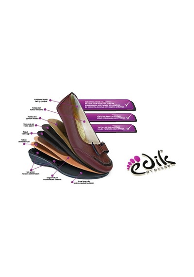 Edik N97 Kadın Günlük Ortopedik Rahat Anne Ayakkabısı 001