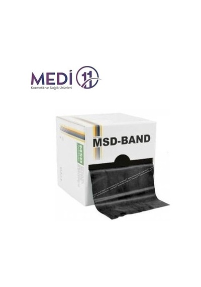 Moves Band 1.5 Metre Siyah Egzersiz ve Pilates Direnç Bandı Siyah