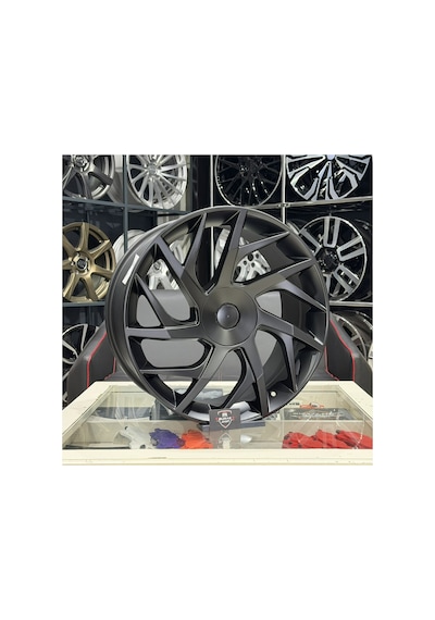 20 İnç 5x114.3 Tesla Model S Ve Model Y Matt Black Jant Modeli 4adet