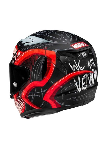 Hjc Motosiklet Kaskı - Rpha12 Kask Venom 3 Marvel Mc1sf - L Çok Renkli