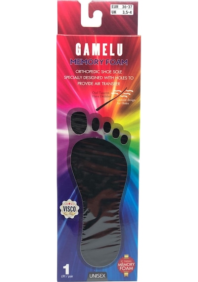 Gamelu Memory Foam Hyper Boost Technology Soft Comfort Ortopedik Tabanlık - Astar