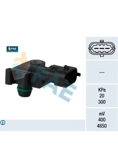 Sensor Emme Borusu Basıncı Fıesta Vı Cb1. Ccn : 1.0 Ecoboost B Max C Max Iı Dxa/cb7.dxa/ceu Custom V Fae Lr075167
