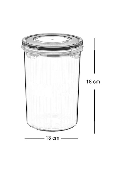 Meleni Home 2'li Set Süzgeçli Zeytinlik - Zeytin Turşu Saklama Kabı 1,5 Lt