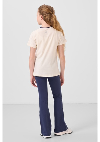 Tommylife Ekru-indigo Pamuklu O Yaka Standart Fit Basic İspanyol Paça Kız Çocuk Tayt Takım - 75192 Ekru/indigo Ekru - İndigo Tommylife Ekru-indigo Pamuklu O Yaka Standart Fit Basic İspanyol Paça Kız Çocuk Tayt Takım - 75192 Ekru/indigo Ekru - İndigo