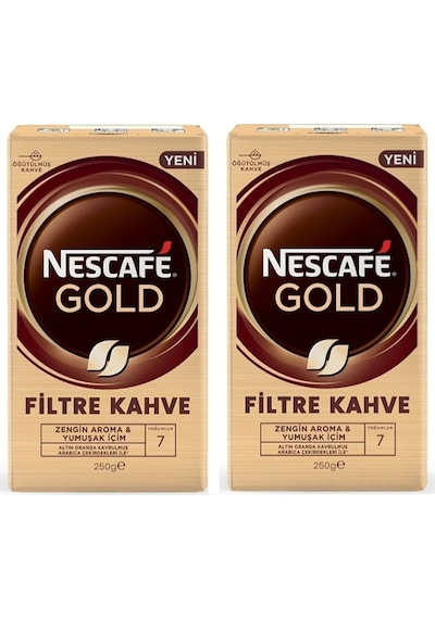 Nescafe Gold Filtre Kahve 2 x 250 G