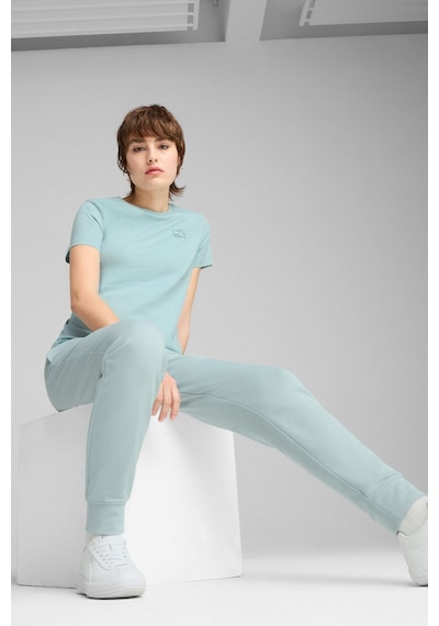Puma Kadın Ess Elevated Kısa Kol T-shirt - 69089467 Mavi