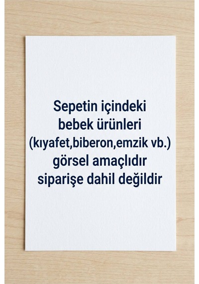 40 Sepeti- Ahşap Yenidoğan Bebek Hediye Sepeti- Baby Shower Sepeti-punch Sepeti-anı Sepeti- Bulut Temalı Pembe