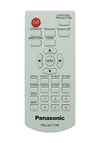Panasonic Projektör Projeksiyon Kumandası