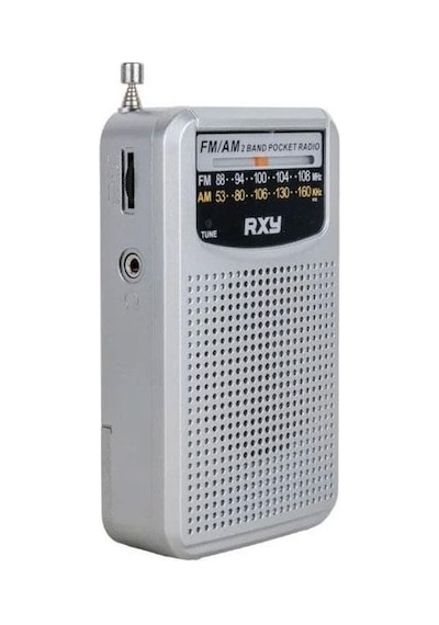 Roxy Rxy-bariton Cep Tipi Mini Pilli Analog Radyo - Gri