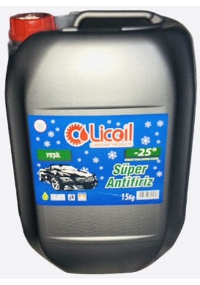 Licoil Antifriz -25 C Mavi 3Kg-15Kg-16Kg Mevcut N11.610