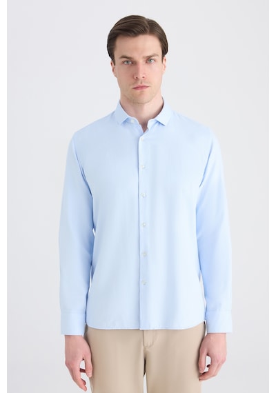 Twn Slim Fit Mavi Armürlü Gömlek 5ef02gl11288m Çok Renkli Twn Slim Fit Mavi Armürlü Gömlek 5ef02gl11288m Çok Renkli