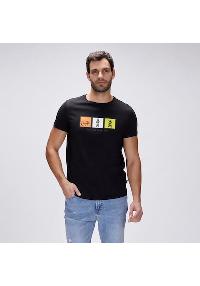 Bad Bear Entree Erkek Siyah Tişört