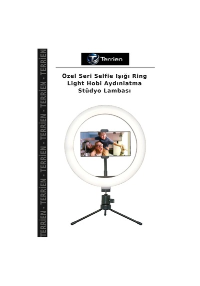 Özel Seri Selfie Işığı Ring Light Hobi Aydınlatma Stüdyo Lambası
