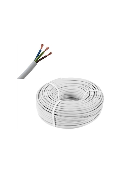 FİLONLİNE ELEKTRİK KABLOSU 10 METRE 3X2.5 300/500V ELEKTRİK KABLO
