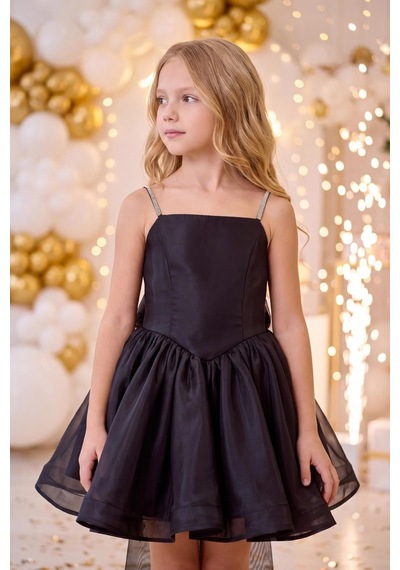 Butik Happy Kids Kız Çocuk Prenses Abiye Elbise Büyük Kurdele Detaylı Zarif Tasarım Çocuk Abiye Elbise 6-13 Yaş Siyah Butik Happy Kids Kız Çocuk Prenses Abiye Elbise Büyük Kurdele Detaylı Zarif Tasarım Çocuk Abiye Elbise 6-13 Yaş Siyah