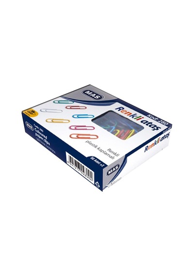 Pvc Kaplı Ataş, Çok Renkli, 28 Mm