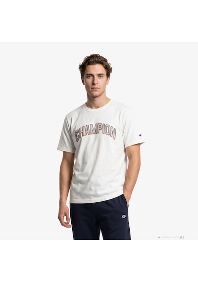 Champion Ss Erkek Mavi T-shirt 222629 Çok Renkli