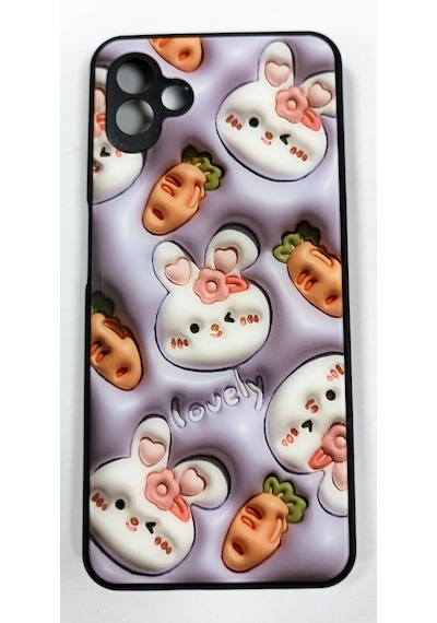 Samsung Galaxy A04 Uyumlu Resimli Orta Sert Kılıf