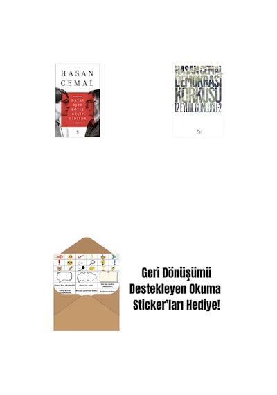 Hayat İşte Böyle Geçip Gidiyor + Demokrasi Korkusu + Okuma Sticker'ları