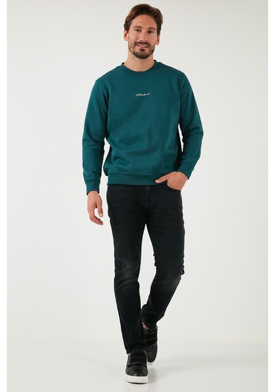 Buratti Erkek Sweat 59050121 Petrol