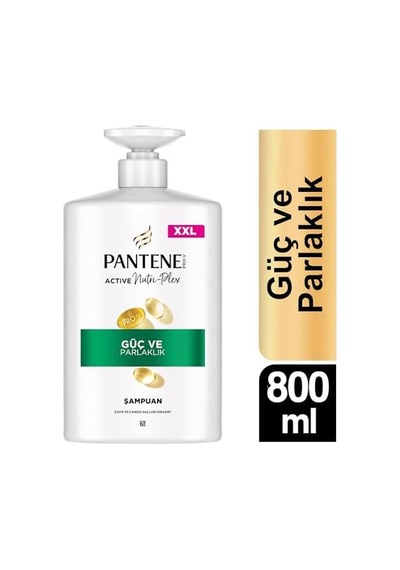 Güç Ve Parlaklık Şampuan 800 Ml
