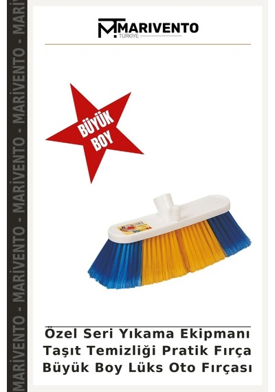 Özel Seri Yıkama Ekipmanı Taşıt Temizliği Pratik Fırça Büyük Boy Lüks Oto Fırçası