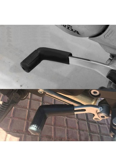 Motosiklet Vites Pedal Çorabı Kılıfı Siyah 1adet
