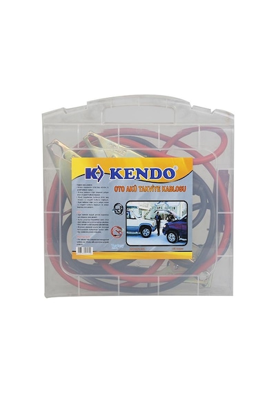 Kendo Ktk302 Çantalı Oto Akü Takviye Kablosu 150 Amper 2 Metre