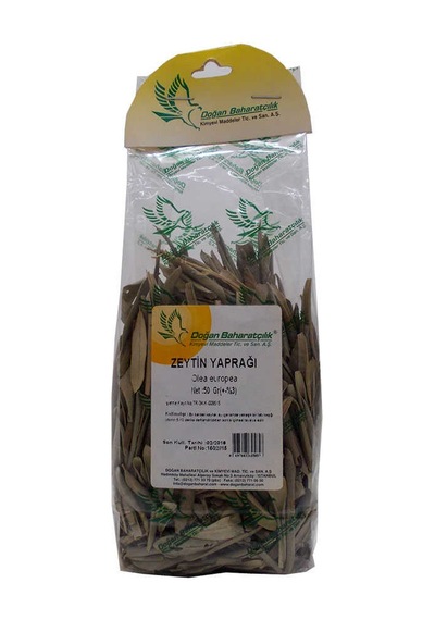 Zeytin Yaprağı Doğal 50 Gr Paket