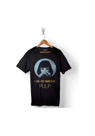 Pulp Fiction I Saıd Goddamn God Damn Ucuz Roman Baskılı Tişört Unisex T-shirt 001 Pulp Fiction I Saıd Goddamn God Damn Ucuz Roman Baskılı Tişört Unisex T-shirt 001
