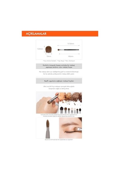 Büyük Boy Far Fırçası Artistool Shadow Brush No:302 50145456