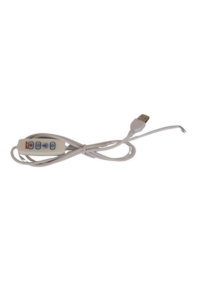 100 Cm Dimmer Li Usb Erkek Kablo 2 Amper Ucu Açık Dim Edilebilir Usb Kablo