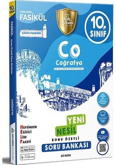 Soru Kalesi 10. Sınıf Coğrafya Konu Özetli Soru Bankası