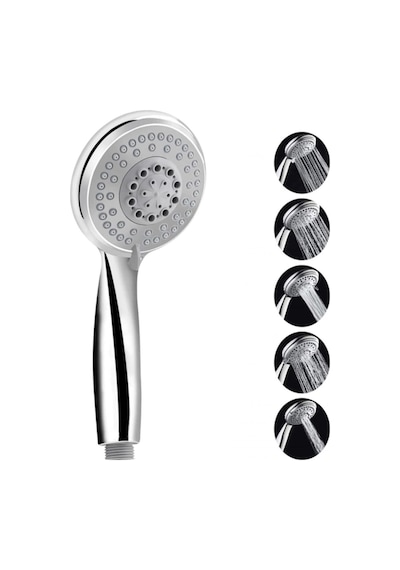 Kustar Elvis Banyo Duş Başlığı Seti Krom